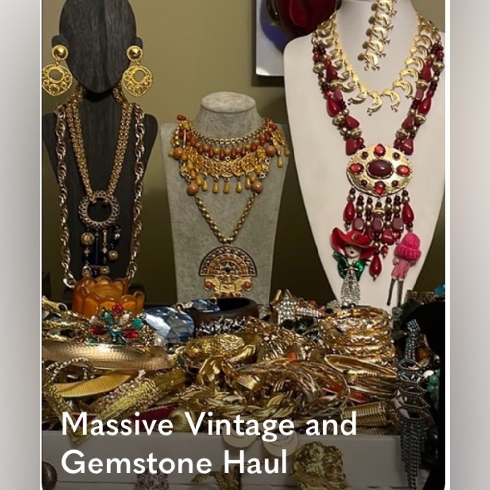 Unboxing a Massive Vintage and Gemstone Haul